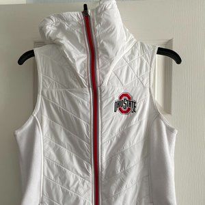 Women's Ohio State White Vest Medium